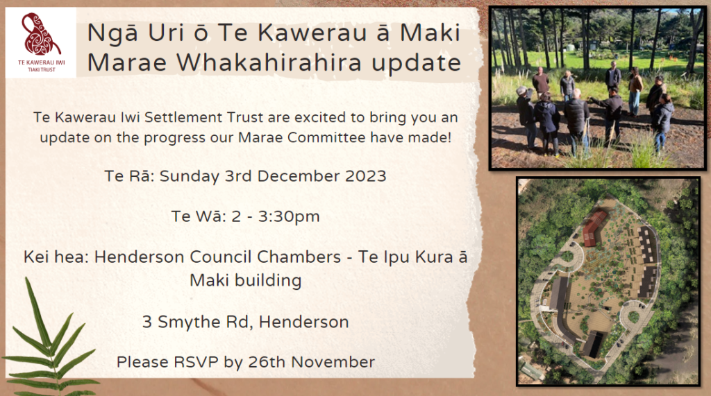 Communication - Keeping You Informed | Te Kawerau ā Maki