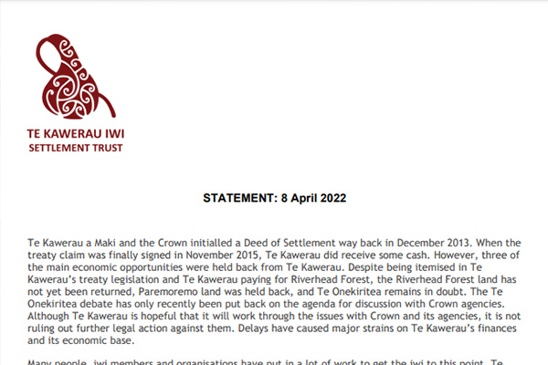 settlement statement